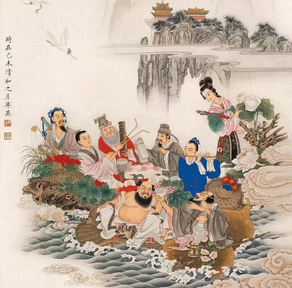 蟠桃盛宴邀八仙,一场文化与智慧的生肖盛宴 蟠桃盛宴邀八仙,一场文化与智慧的生肖盛宴